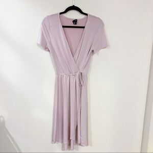 Free Press - Blush Pink Faux Wrap Dress - Small